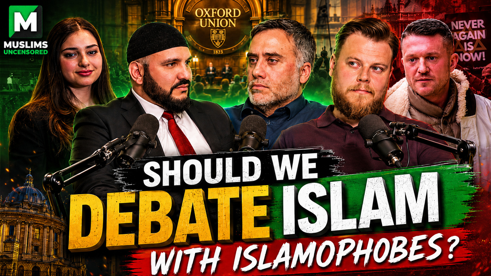 Oxford Union’s Islam debate with Tommy Robinson ignites heated split between UK Muslims