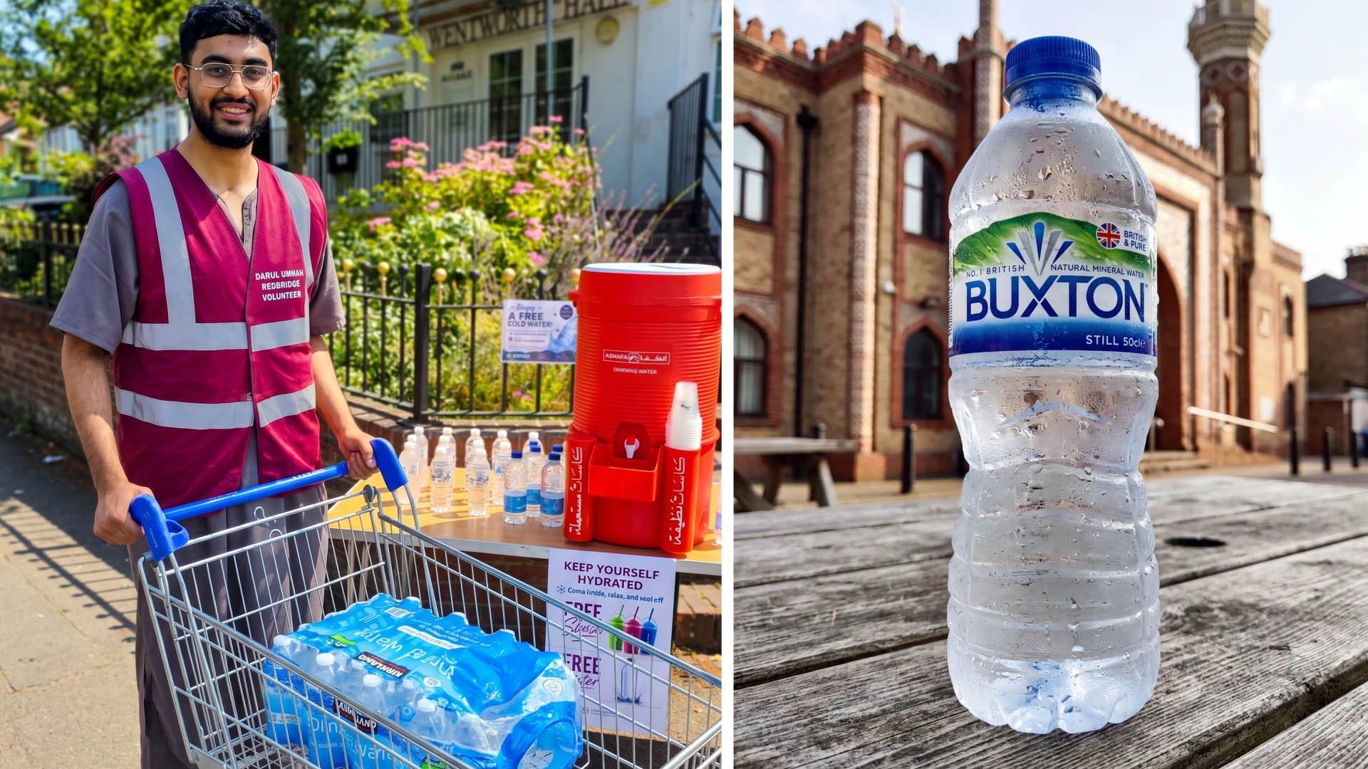 As Temperatures Soared, Mosques Across the UK Did Something Beautiful