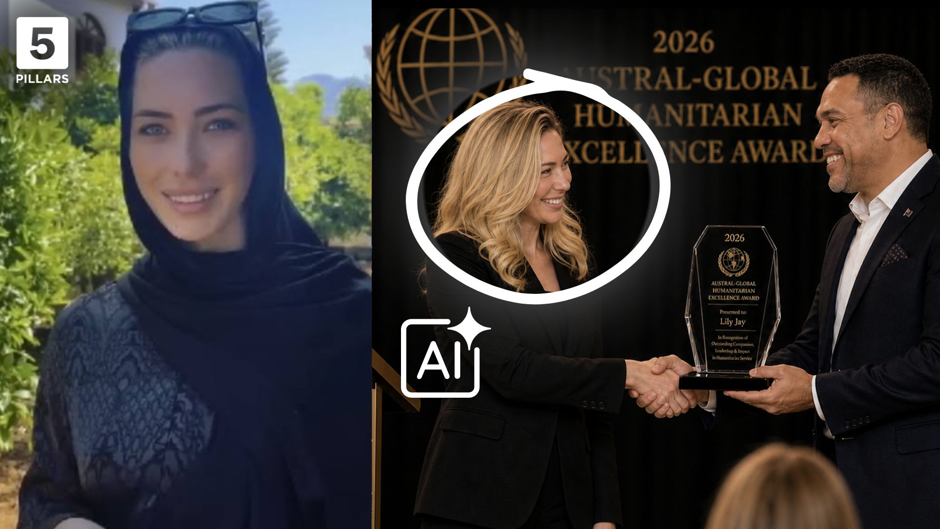 Australian Muslim influencer Lily Jay faces scrutiny over AI-generated charity videos