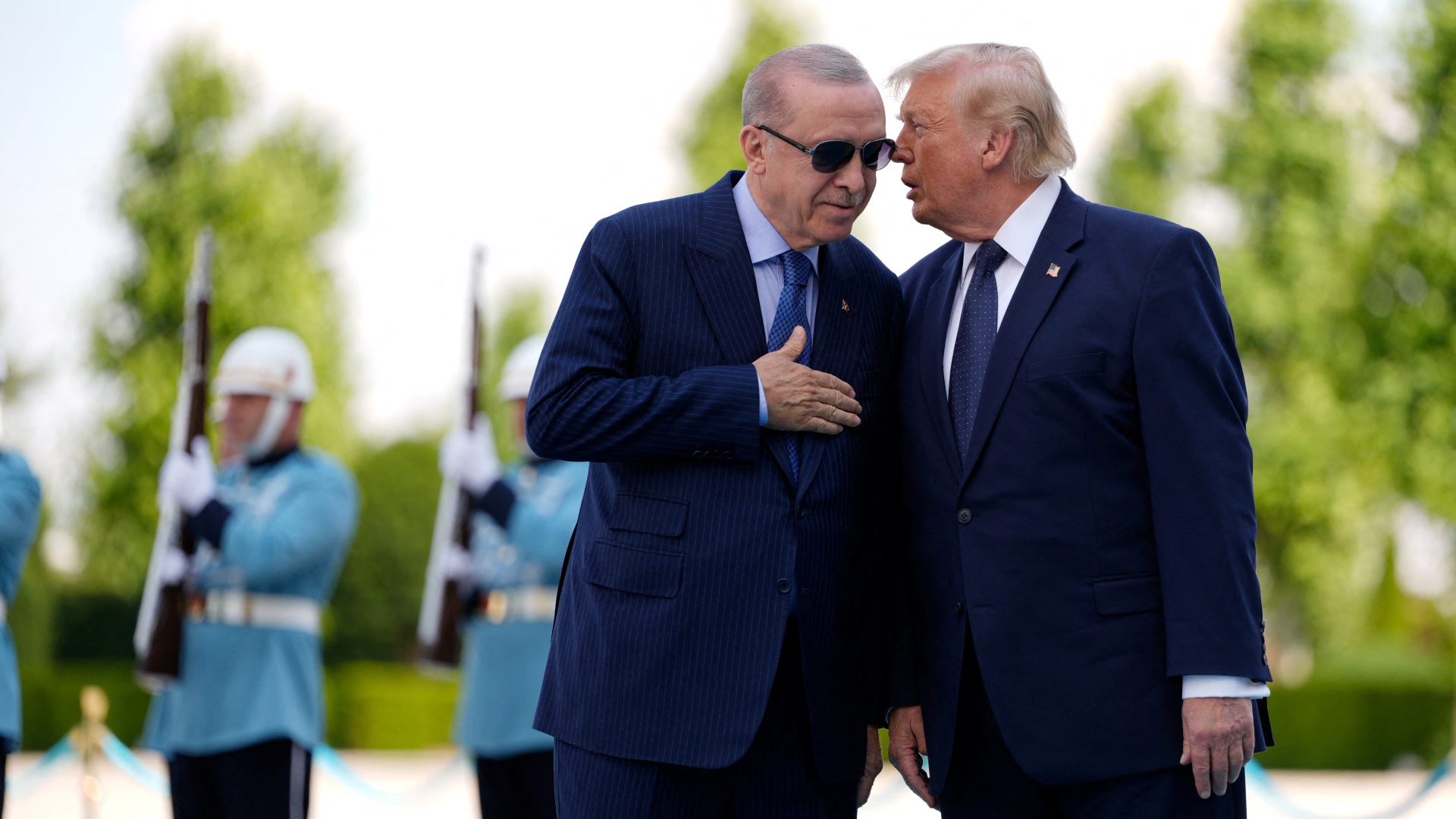 Trump says he is working to remove Turkey from US sanctions list