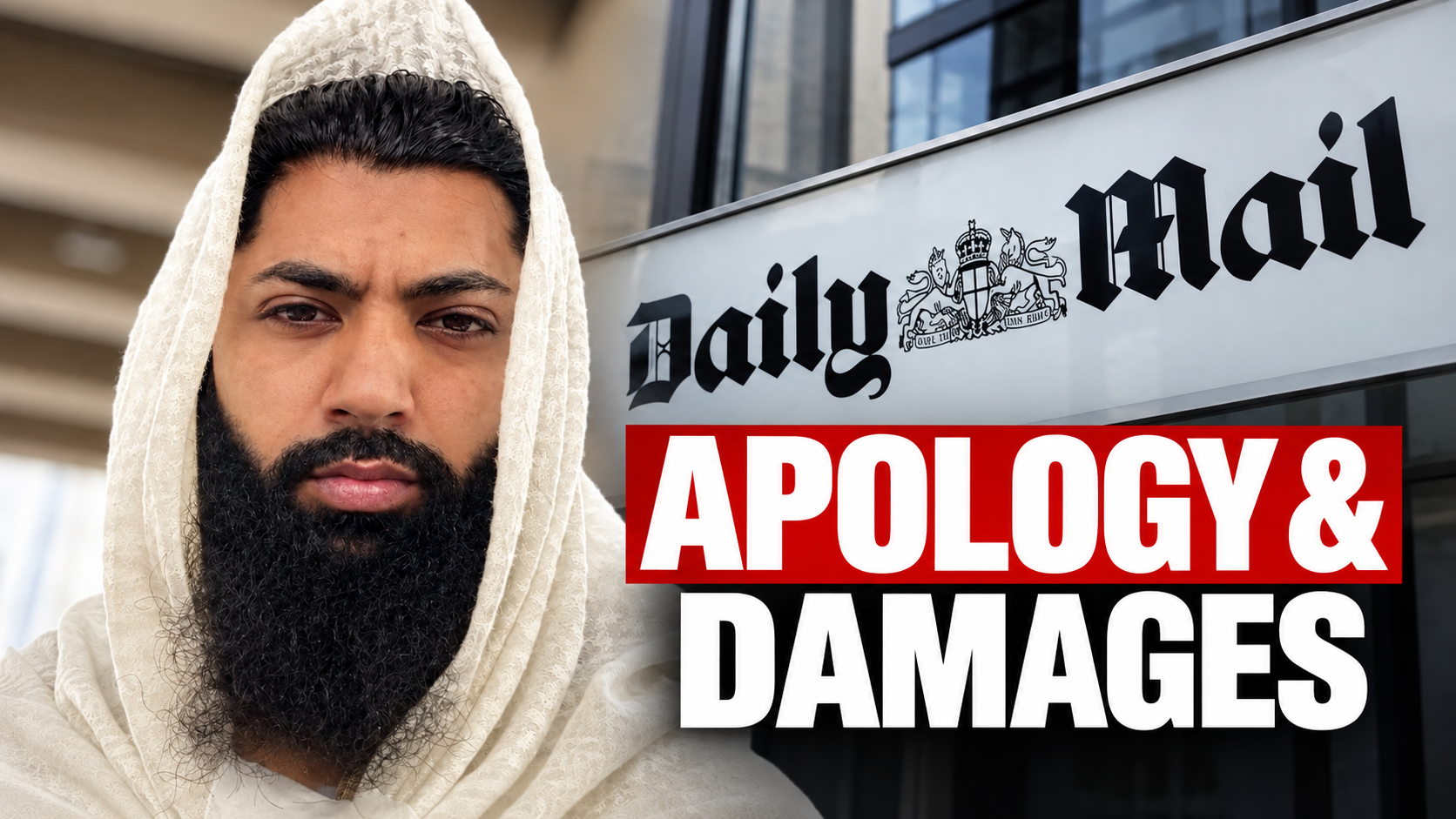Daily Mail apologises and pays damages to Muslim actor Qasim Akhtar over false extremism claims